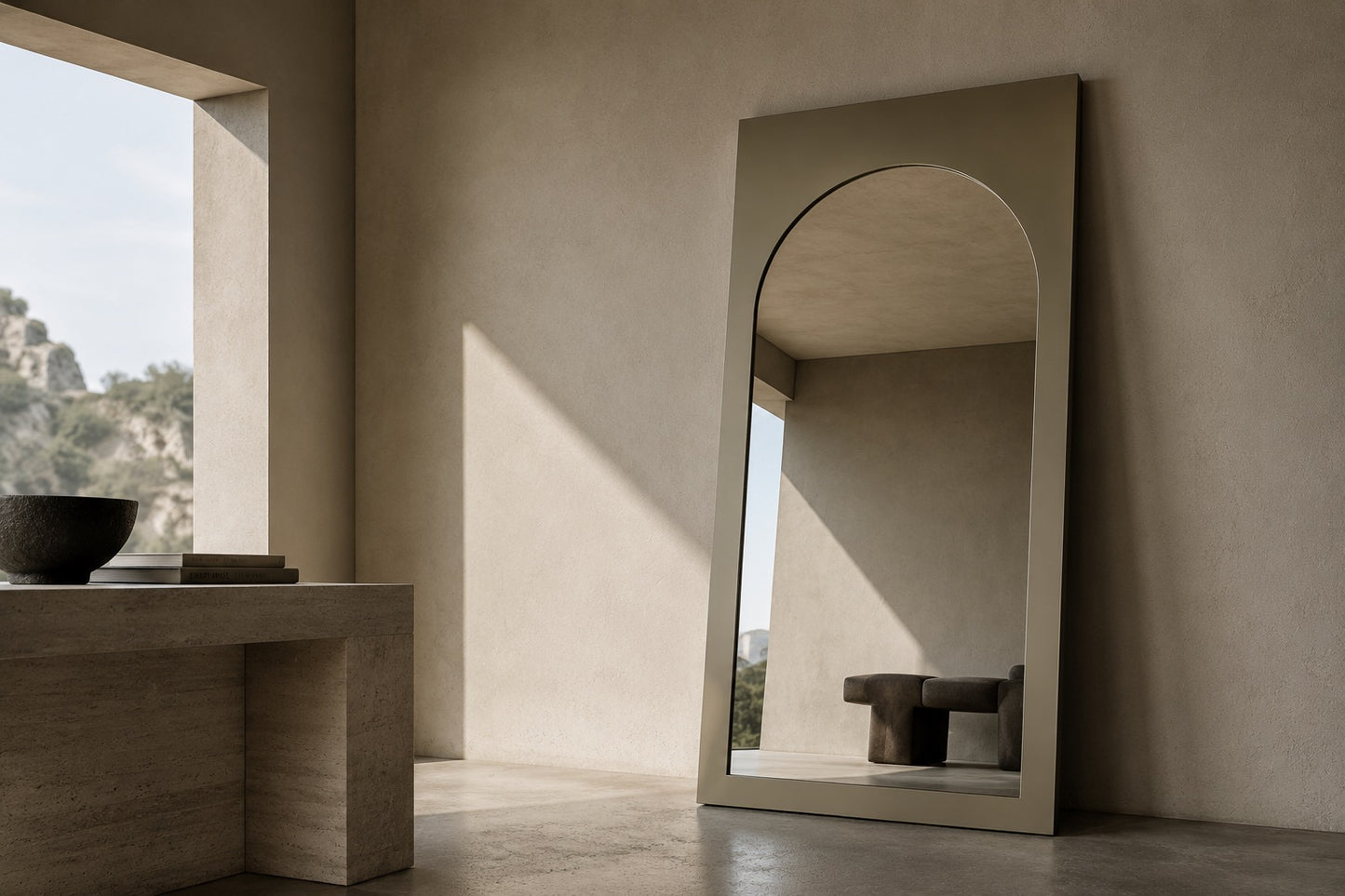 Aperture Arch Mirror
